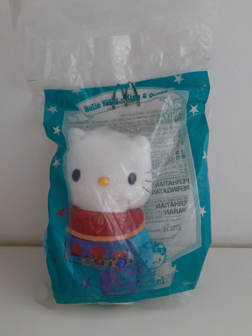 MacDonalds Hello Kitty and Dear Daniel plushies (King and Queen series ...