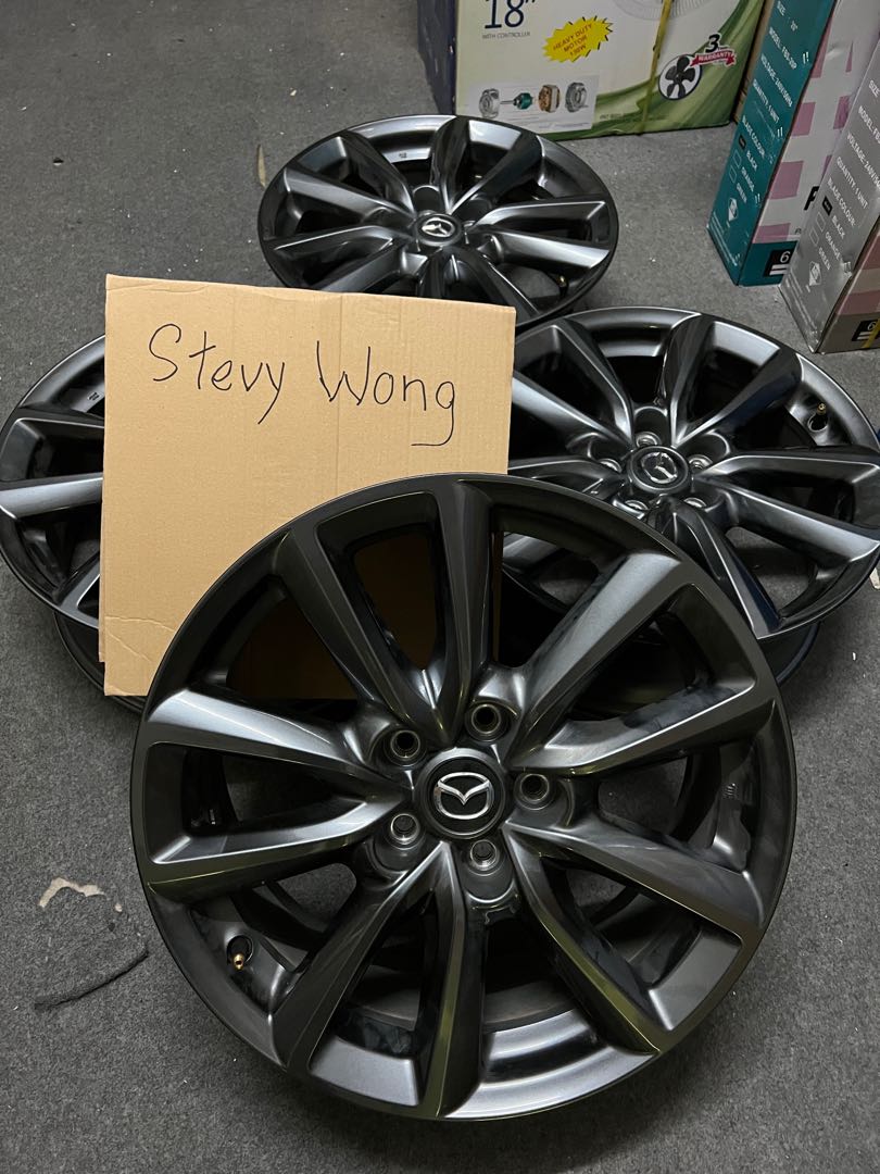 Mazda 3 original 18 rims, Auto Accessories on Carousell