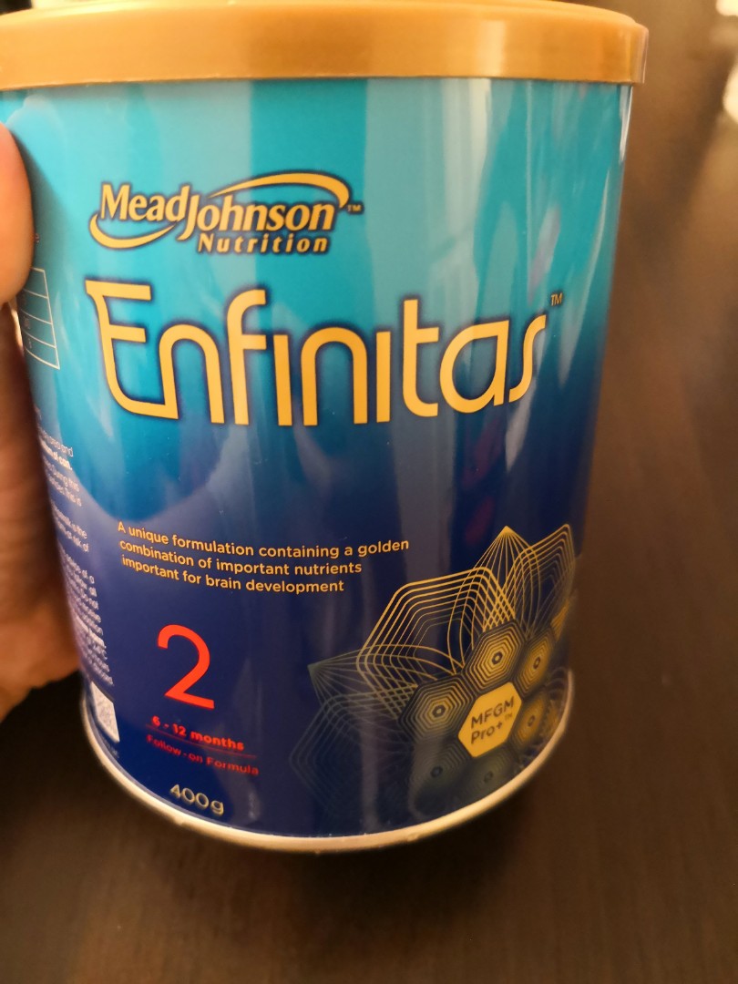 Mead Johnson 美贊臣 Enfinitas no. 2 二號奶粉, 兒童＆孕婦用品, 護理及餵哺, 護理及餵哺 母乳及奶瓶 on