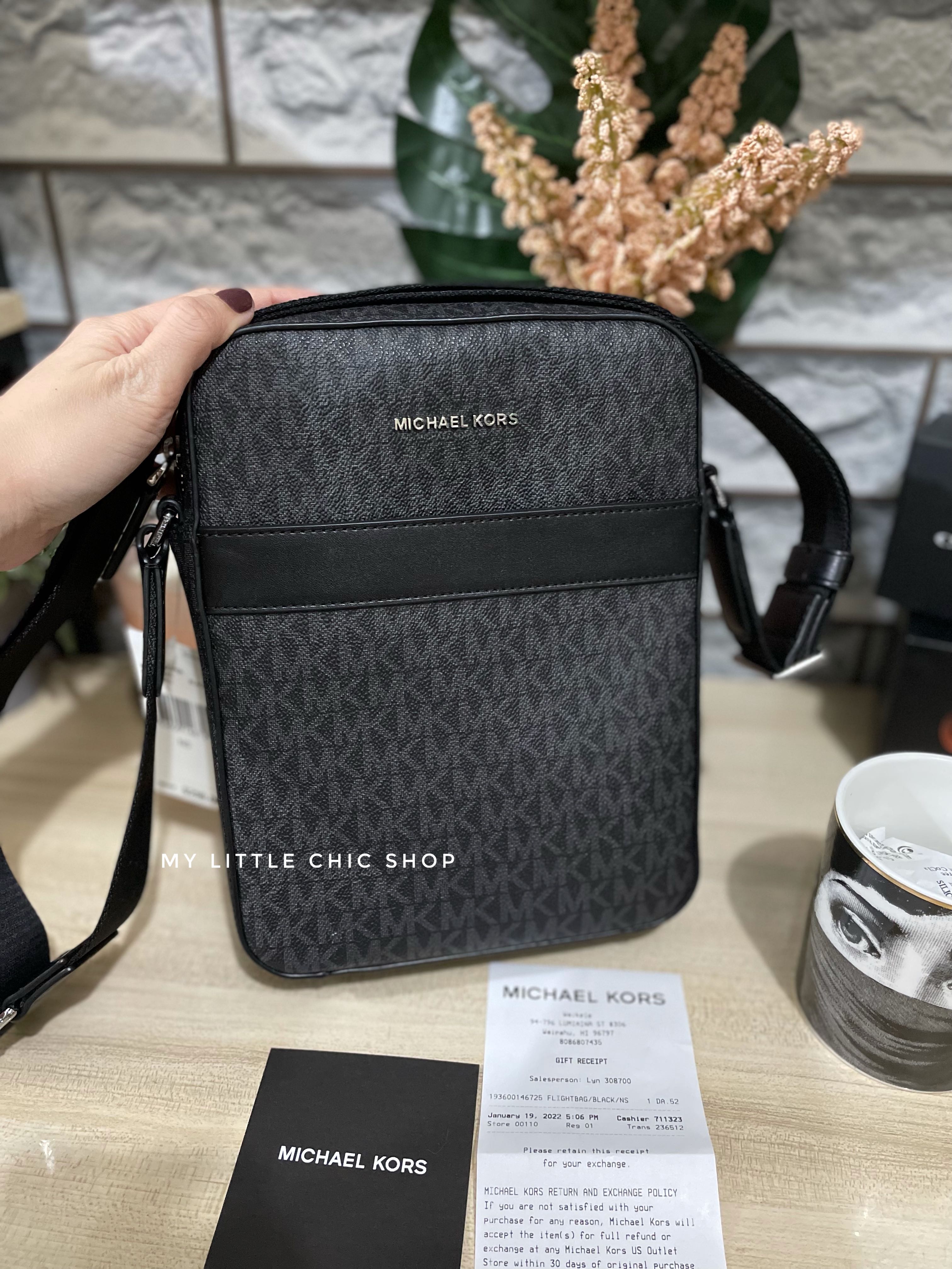 Michael kors cooper flight bag hot sale