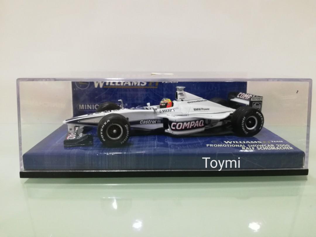 1/43 Williams F1 BMW・FW 22・Ralf Schumacher. ミニカー Hot Wheels