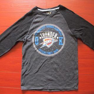 NBA 雷霆隊 籃球運動長袖上衣 正品 尺碼M
