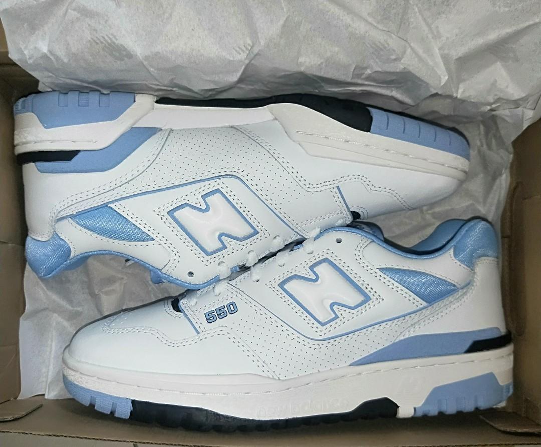 New Balance 550 University Blue US 7.5, Men's Fashion, Footwear, Sneakers  on Carousell