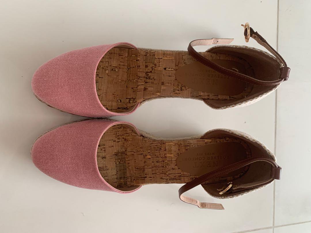 Next pink hotsell wedges