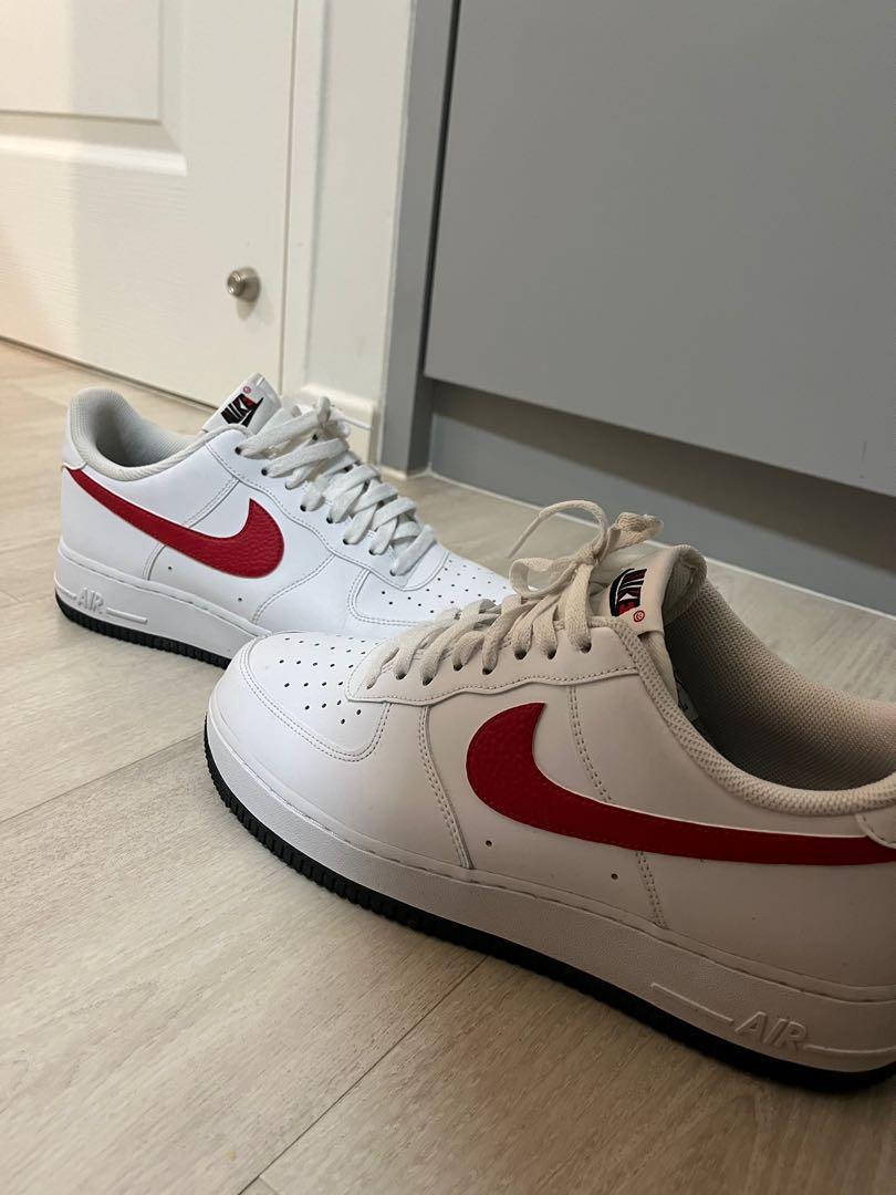Nike Air Force One Blue Red