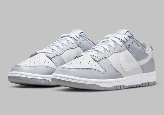 Nike Dunk Low “Grey White”, Men's Fashion, Footwear, Sneakers on