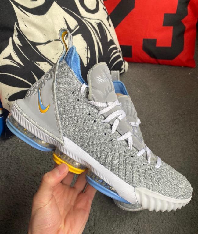 Nike LeBron 16 MPLS Lakers EU45 Carousell
