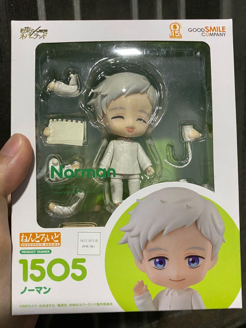 Boneco Nendoroid The Promised Neverland 1505 Norman1092/Emma/Muda De