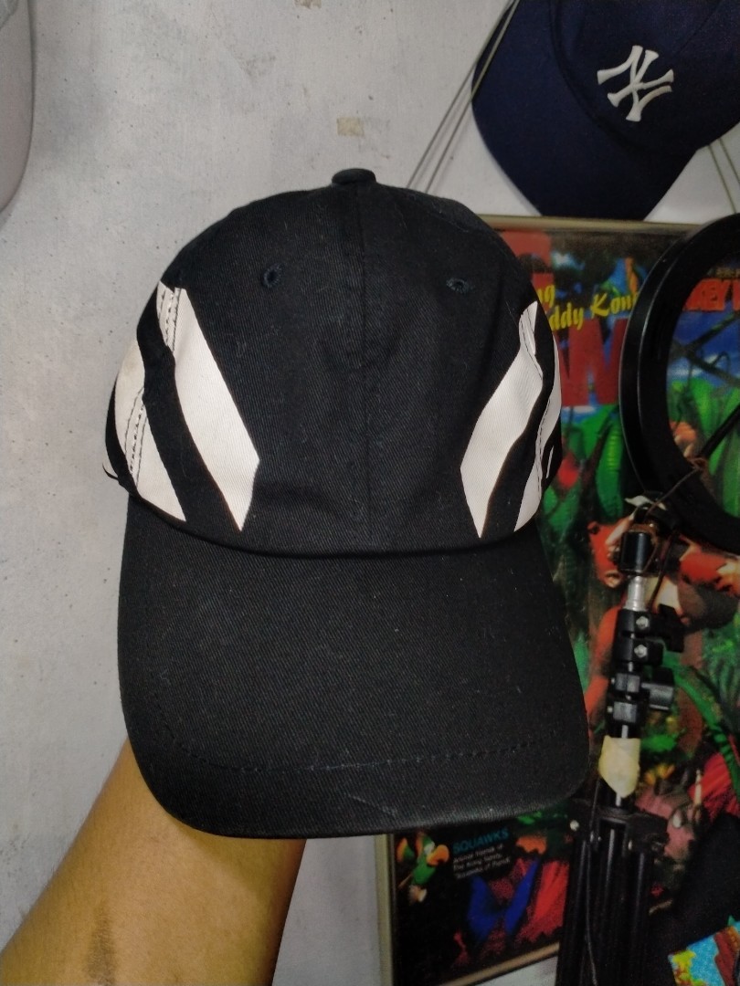 Off white dad hat clearance