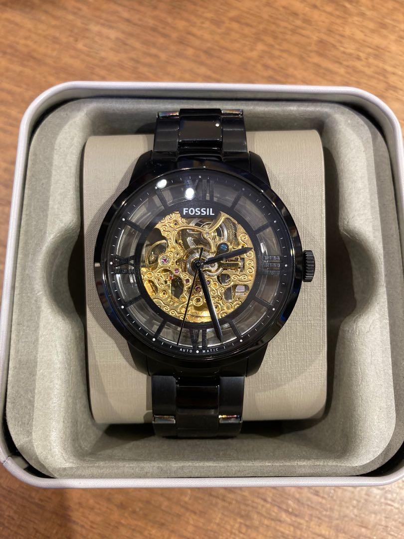 Fossil automatic stainless shop steel watch
