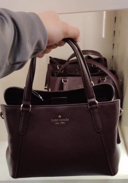Original Kate Spade Sling Bag (Maroon), Luxury, Bags & Wallets on