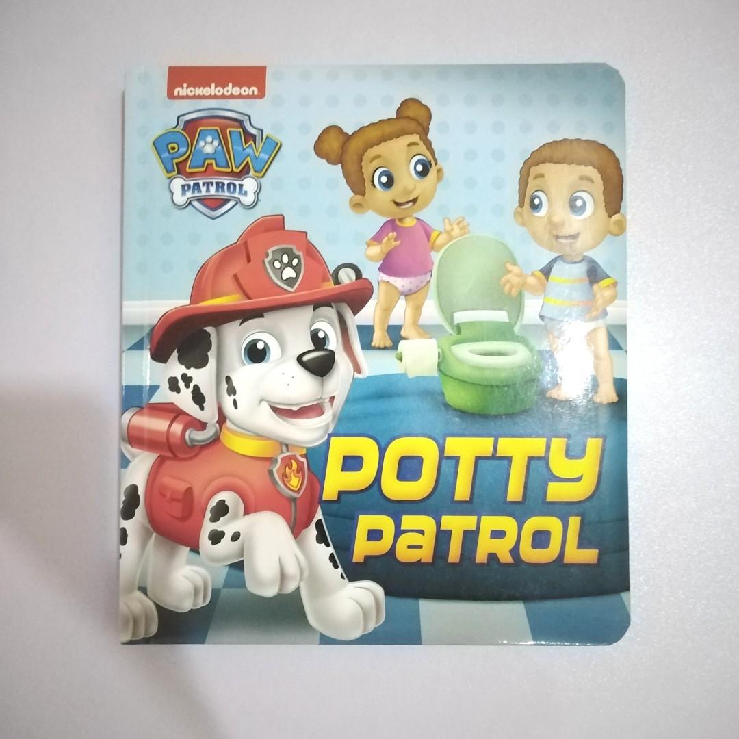 Paw Patrol Potty Patrol Book for Baby Kids, Hobbies & Toys, Books ...