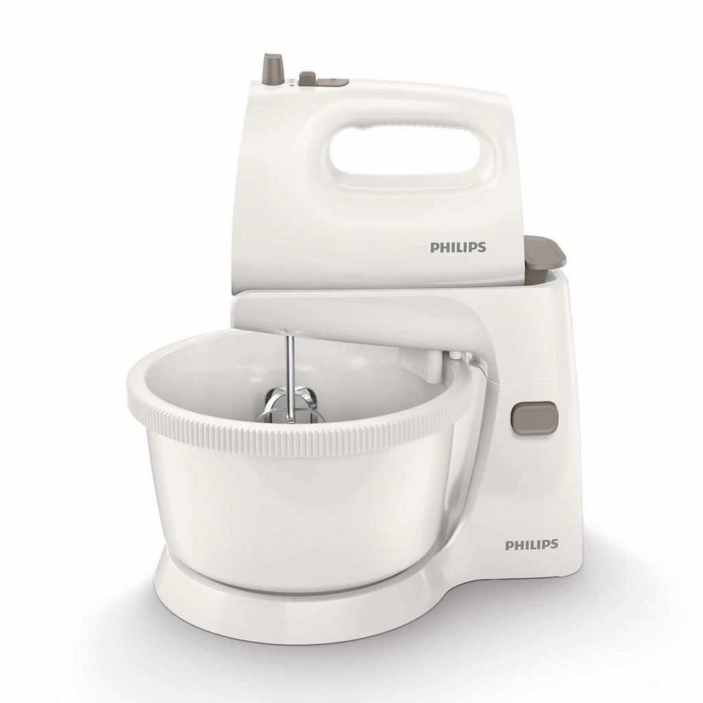 PHILIPS Stand Mixer HR1559/50 170 Watt, with Bowl, Pengocok Adonan