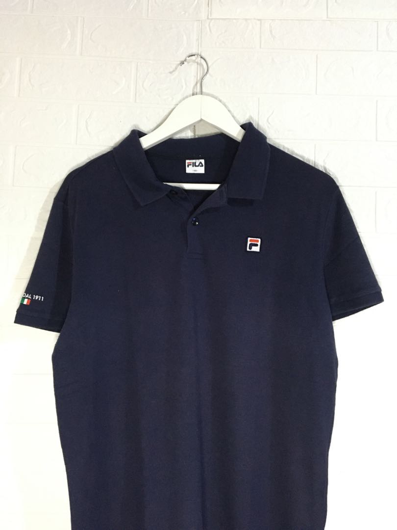 Kaos Polo Fila Original, Fesyen Pria 