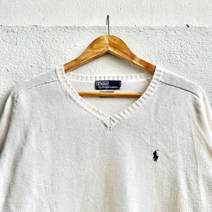 White on sale sweater polo