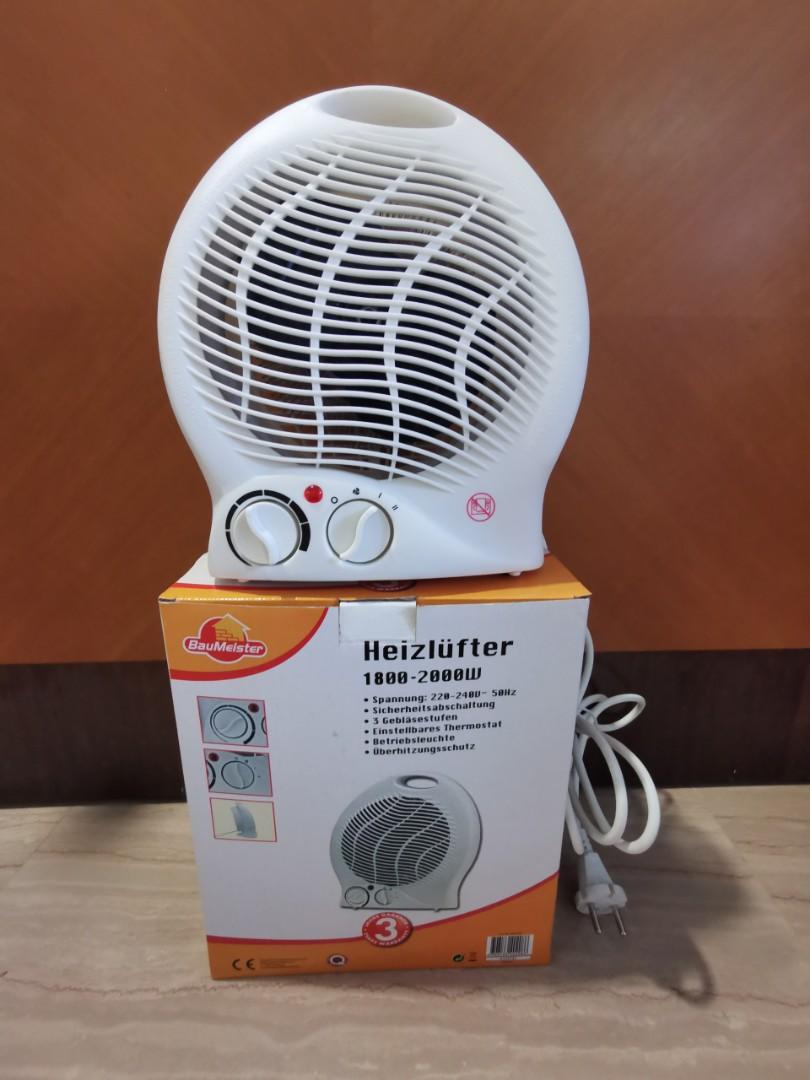 Portable mini heater / fan, TV u0026 Home Appliances, Other Home Appliances on  Carousell