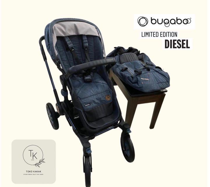 Preloved Bugaboo Buffalo Diesel Denim Limited Edition 2016 Bayi