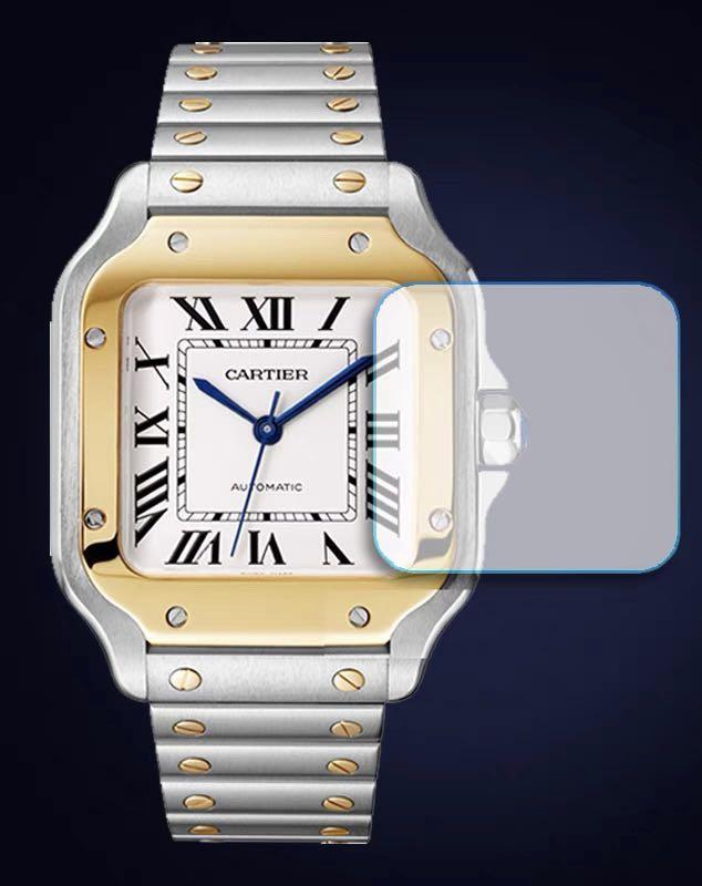 Cartier hot sale santos bezel