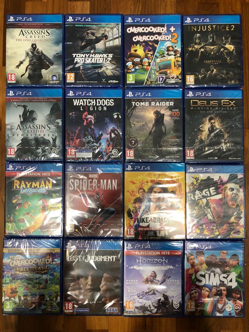 New ps4 deals games for christmas