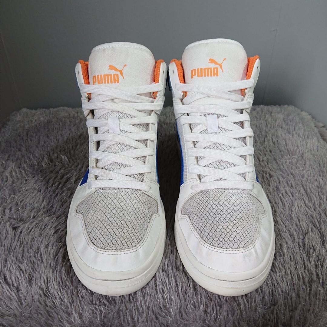 puma rebound layup lo camo men's sneakers