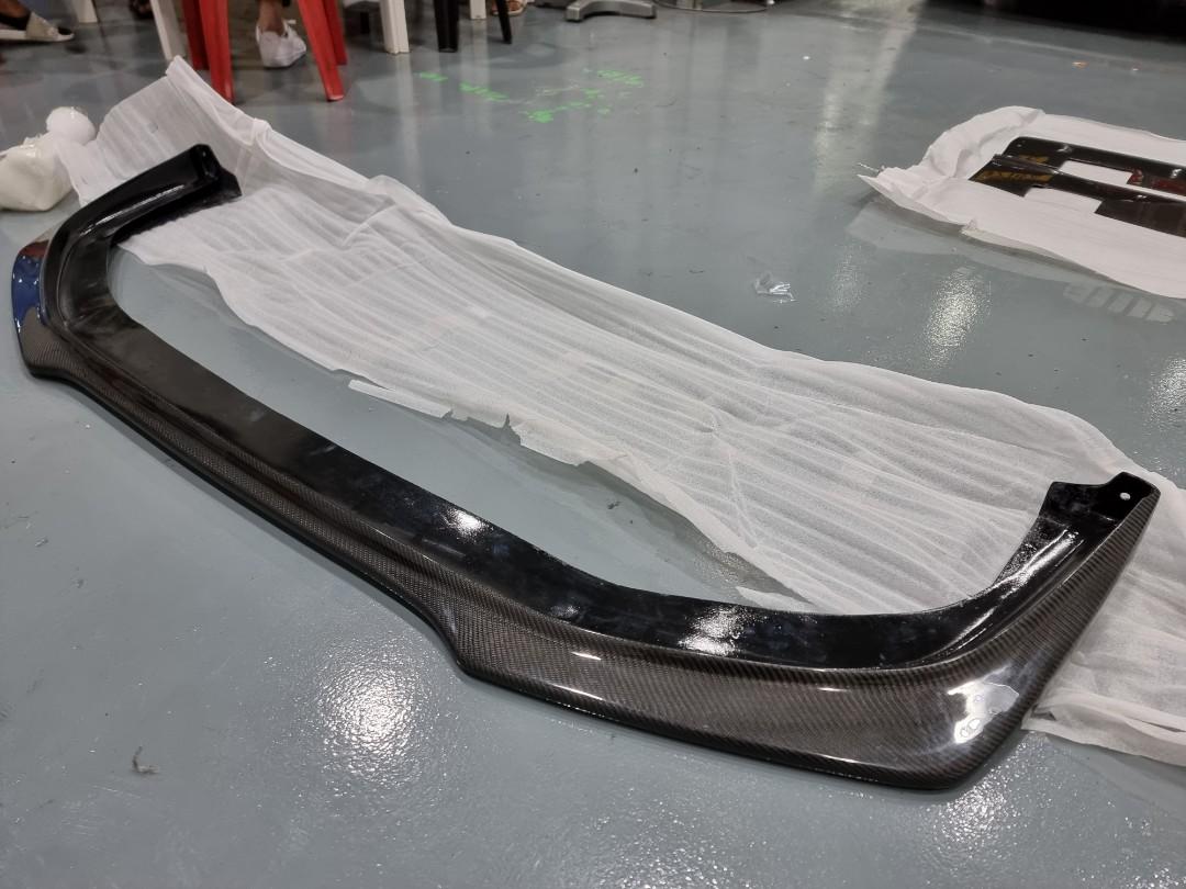 Ralliart Carbon Fiber Front Lip Evo x / Lancer Ex, Car Accessories