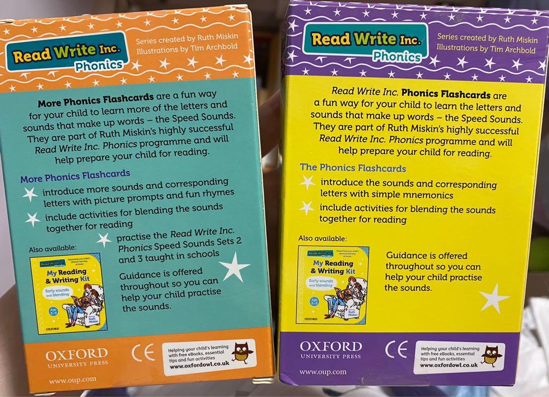 Read Write Inc Phonics - Phonics Flashcards & More Phonics Flashcard ...