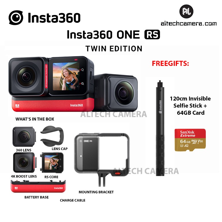 Insta360 ONE RS  Twin Edition