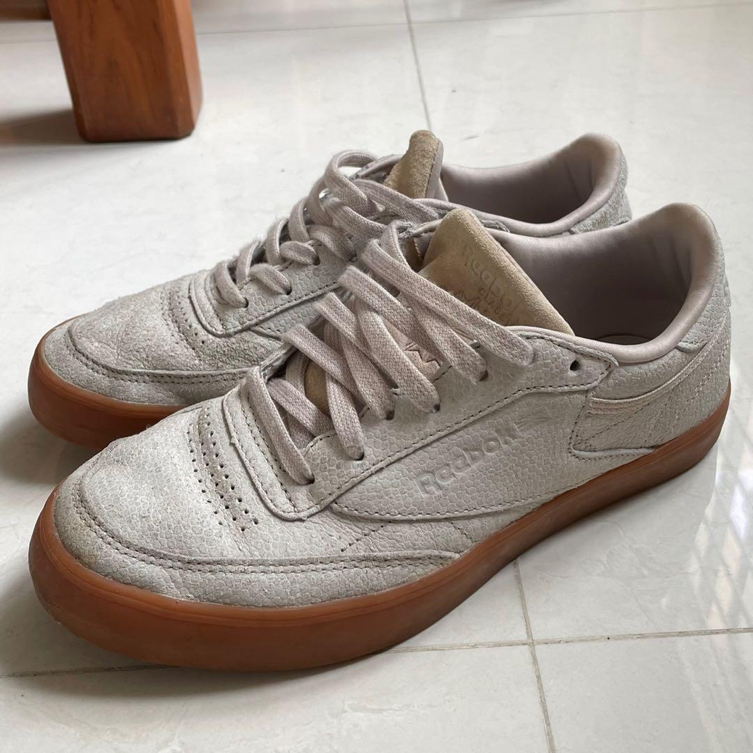 Reebok Classic Club C 85 Palm Springs Trainers In Grey, Women's Fashion,  Footwear, Sneakers on Carousell