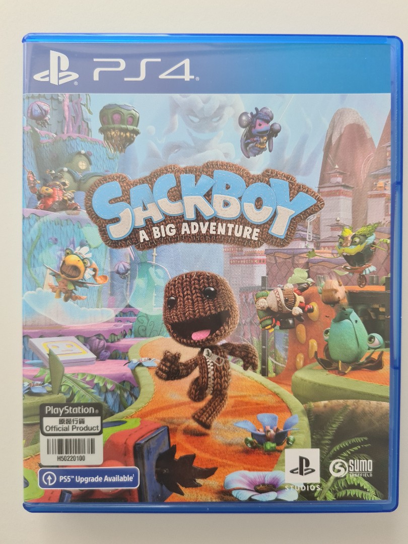Sackboy PS4. Free upgrade to PS5, Video Gaming, Video Games ...