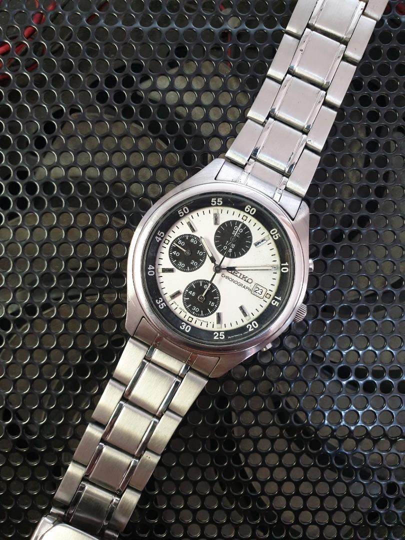 Seiko 7t92 panda, Men's Fashion, Watches & Accessories, Watches on Carousell