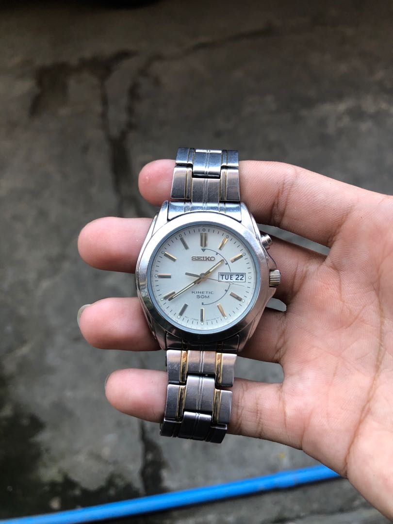 Seiko Kinetic 50M, Men's Fashion, Watches & Accessories, Watches on  Carousell