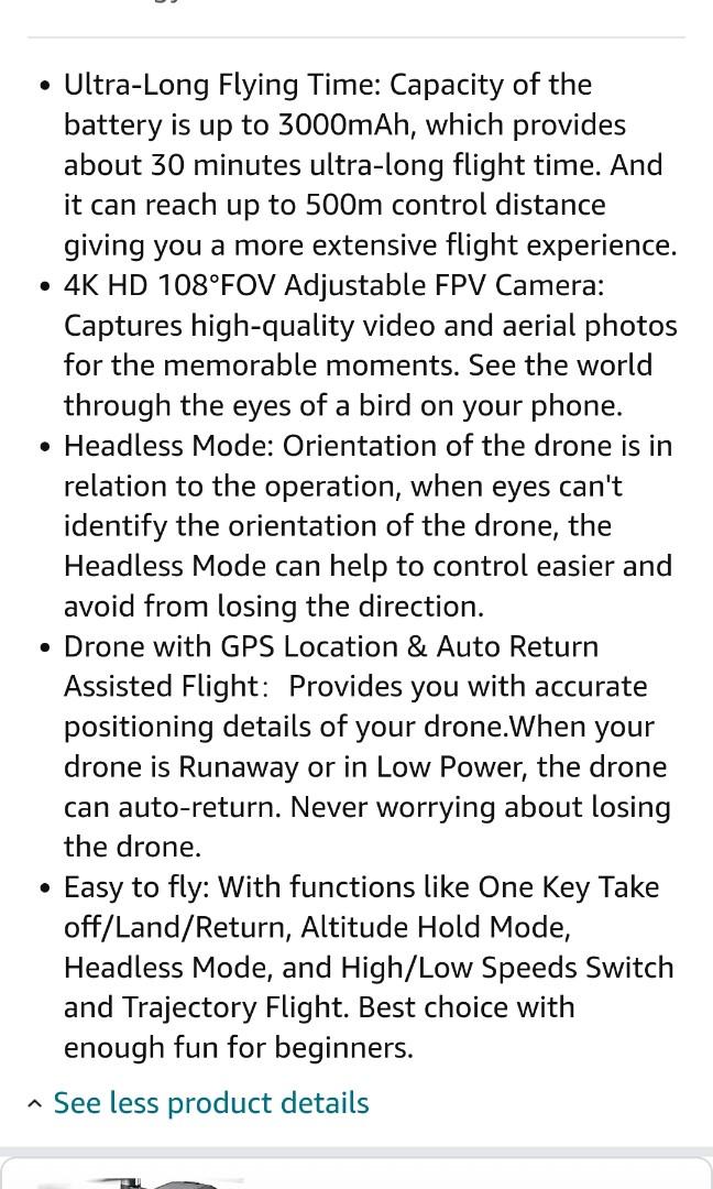 Simrex X20 GPS drone