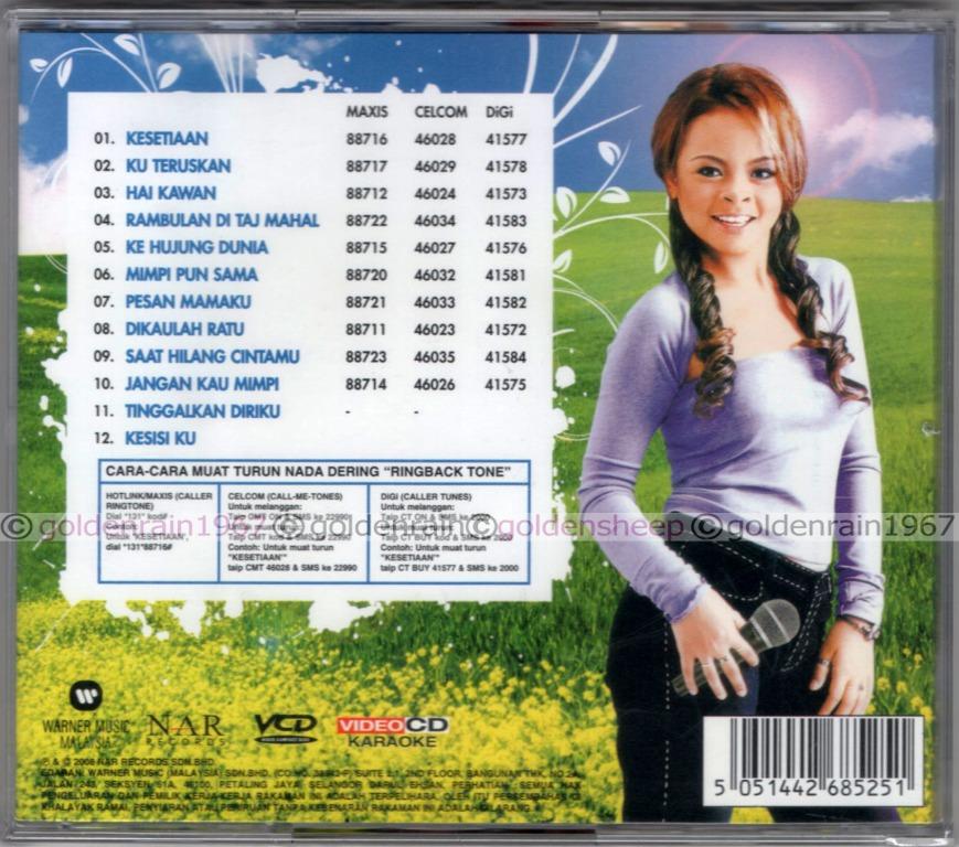 Siti Sarah Suatu Perjalanan Kesetiaan Saat Hilang Cintamu 2008 Nar Records Original Video Cd Pop Ballad Hobbies Toys Music Media Cds Dvds On Carousell