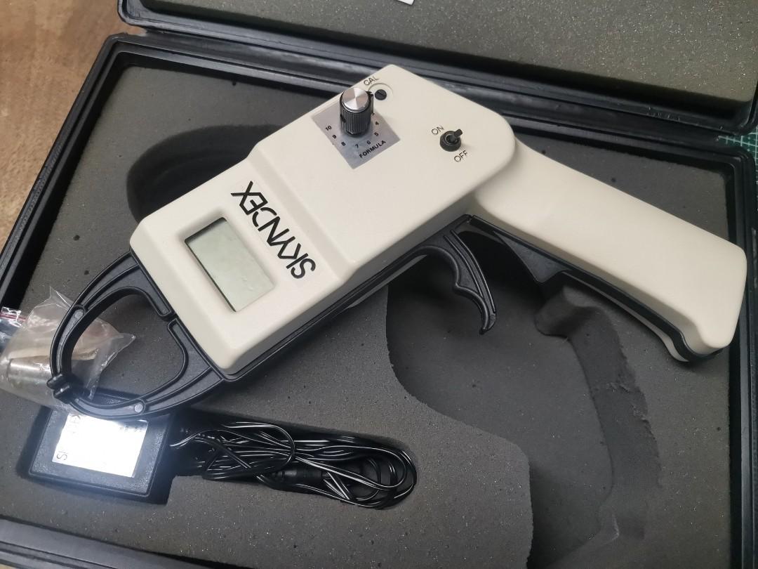 Skyndex 12-1101 Electronic Skinfold Caliper, Durnin (Category: Medical Supplies & Tools) located in Muntinlupa City. Submitted by mlbphworks (Listing ID 1150642202, Image 3). Description: BODY FAT CALIPER CALCULATOR SKYNDEX SKINFOLD SYSTEM Price: 15,500 firm Brandnew unused with case Daily meetup near starmall alabang Or pickup via lalamove, grab, Mr speedy.