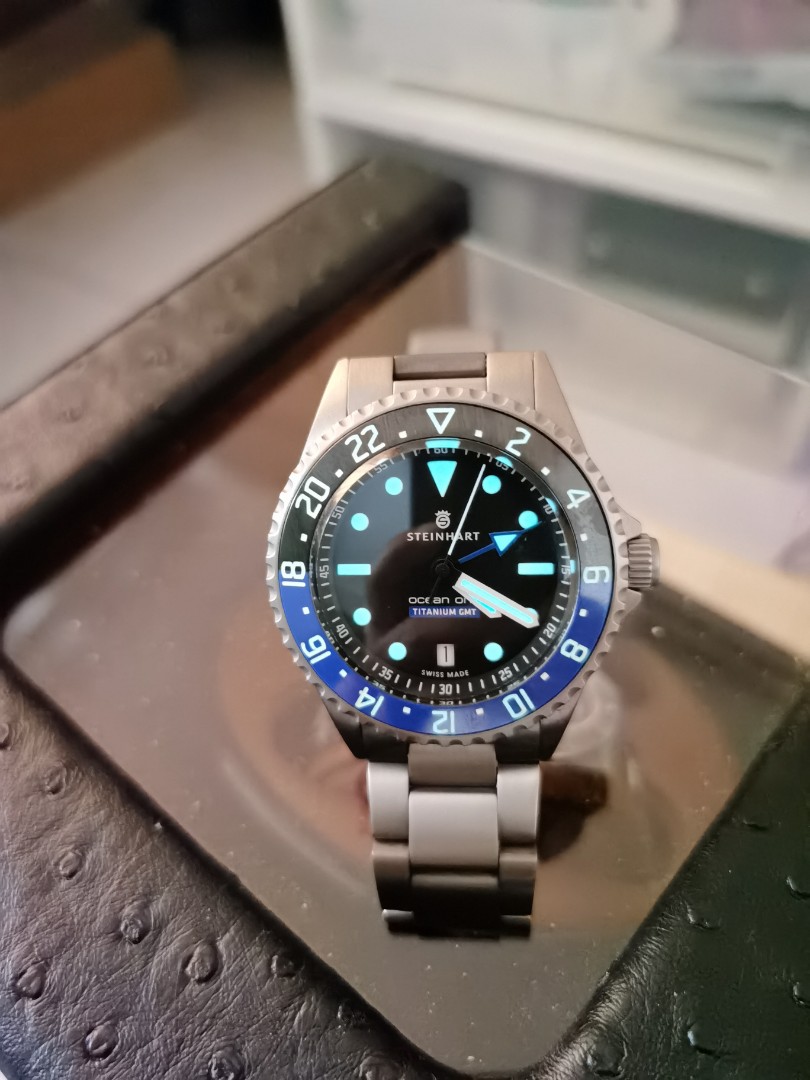 Steinhart ocean store 500 titanium gmt