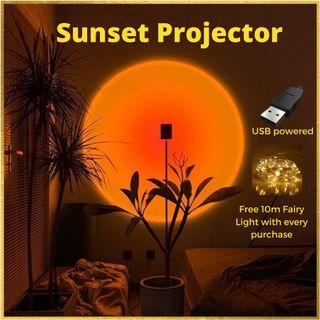 Sunset Projector Home Decor Bedroom Lighting Living Room Decorations