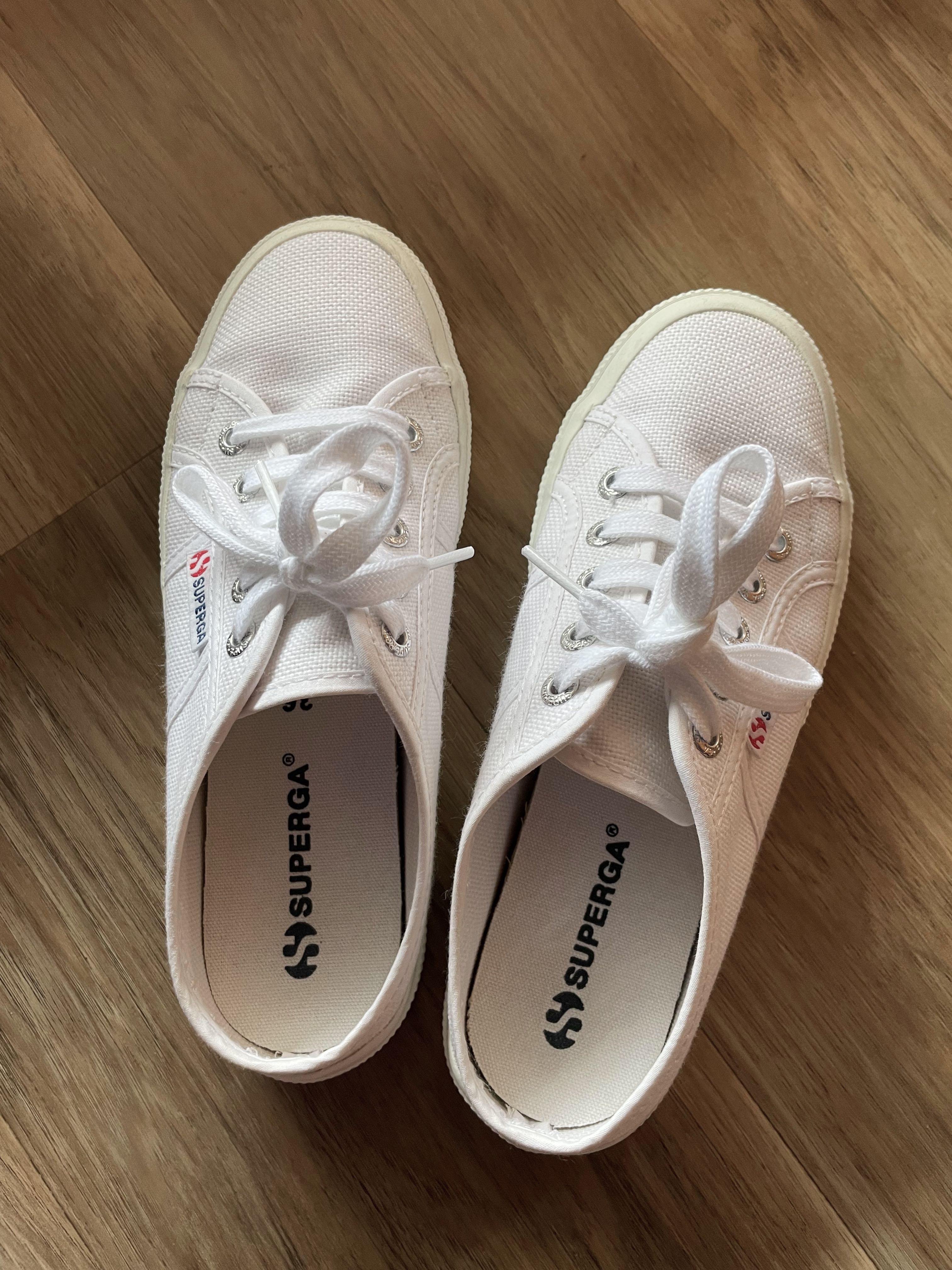 superga 2402 mule white size 36 Women s Fashion Footwear Sneakers on Carousell