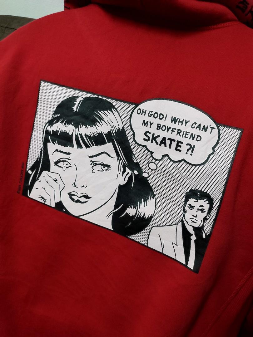 Supreme thrasher deals boyfriend