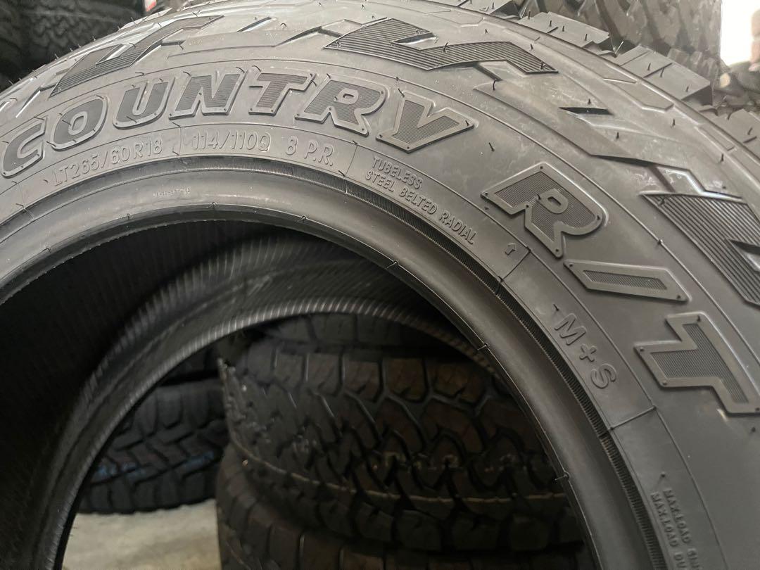 Tayar baru 265/60R18 TOYO open country R/T 2021 Japan made, Auto