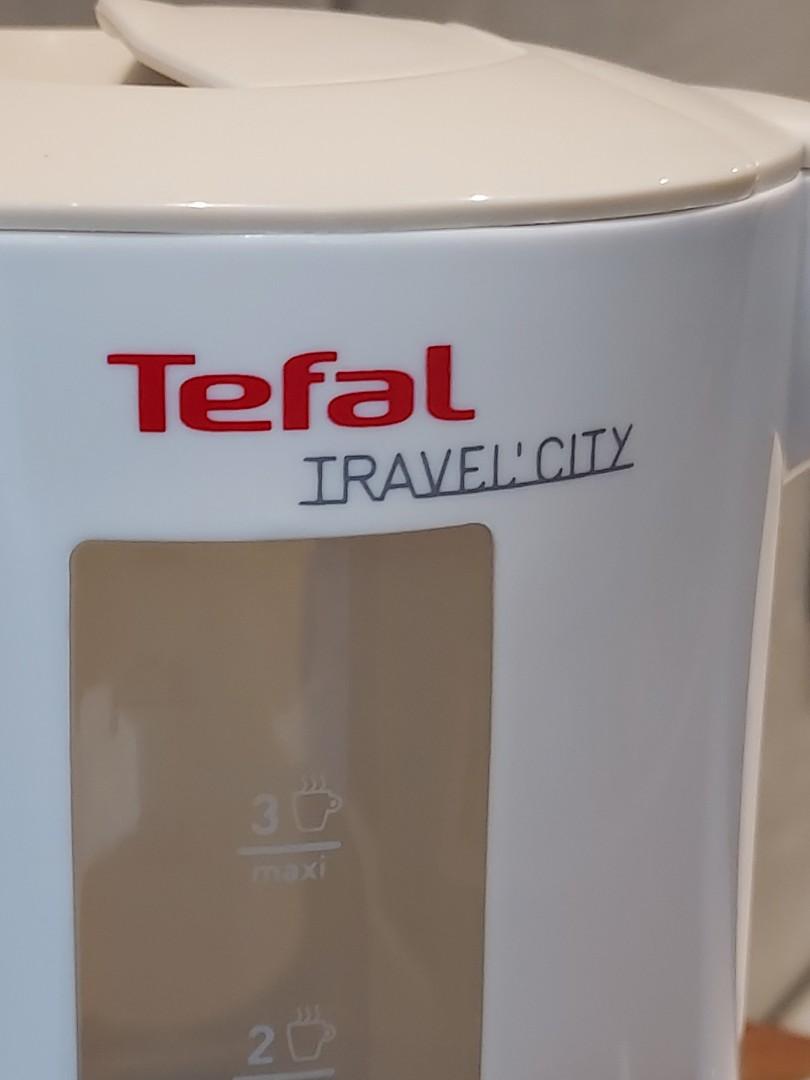Tefal Travel'City kettle 0.5L - Plastic - KO1201, TV & Home Appliances ...