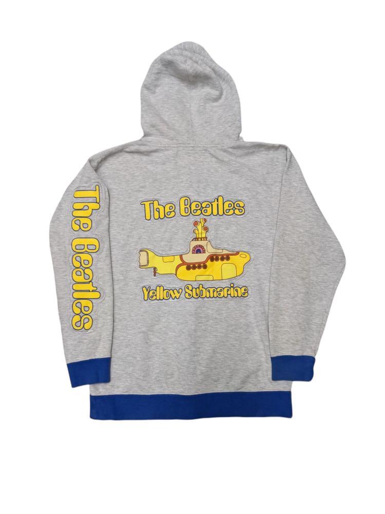 Yellow submarine hoodie top