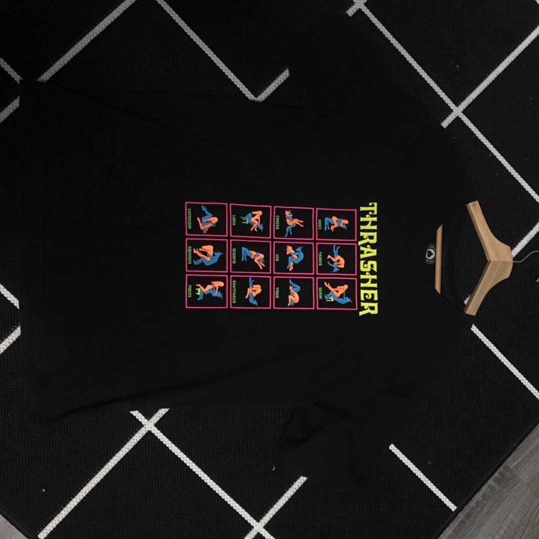Thrasher zodiac deals sign shirt