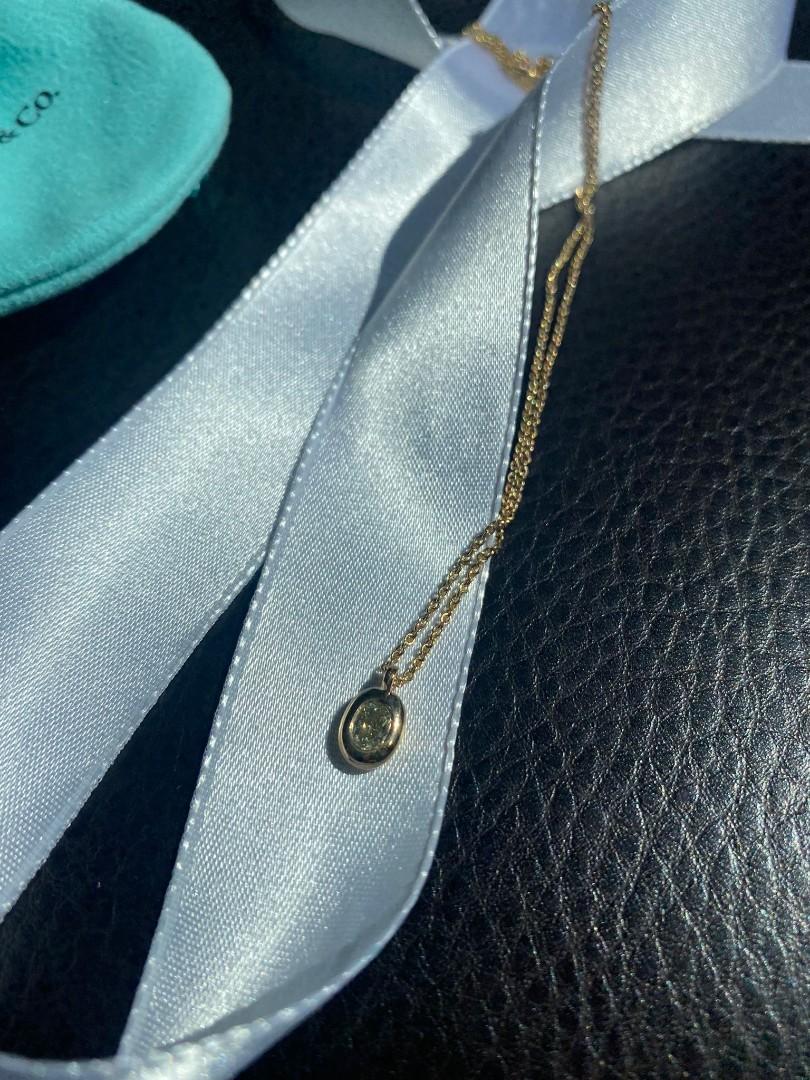 Tiffany and co fancy yellow diamond necklace, Women's Fashion