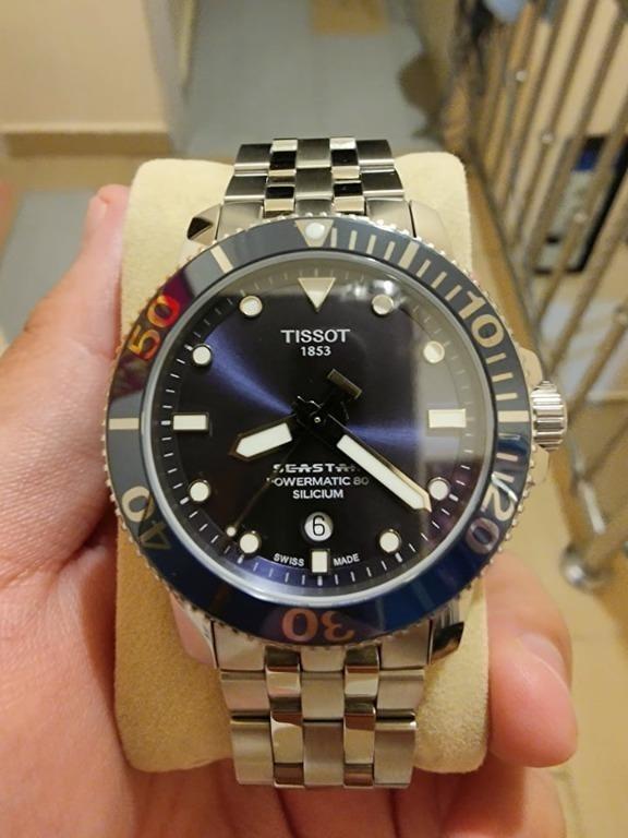 Tissot seastar hotsell silicium review