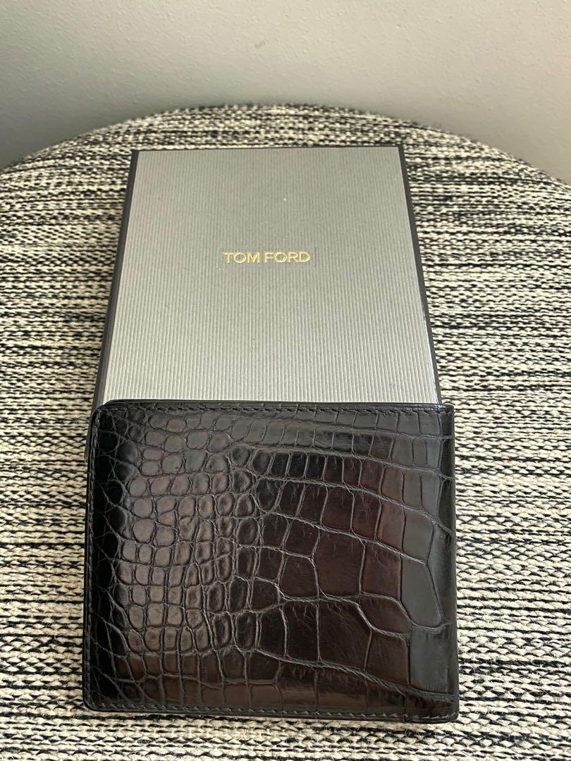 Tom Ford Bifold Alligator Wallet, Men's Fashion, Watches & Accessories,  Wallets & Card Holders on Carousell