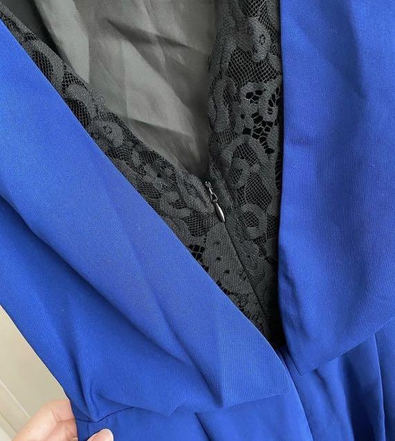 Topshop Blue Jumpsuit, Fesyen Wanita 