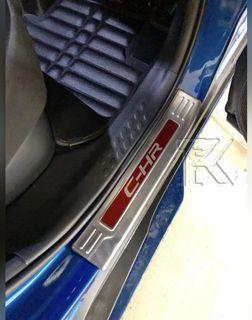 Toyota C-HR Stainless Steel Door Scuff Plate