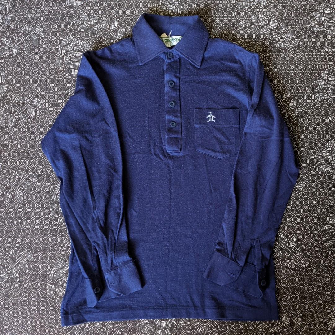 T shirt Vintage Grand Slam Long Sleeve