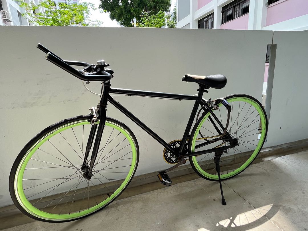 Used Fixie Bike (Negotiable), Sports Equipment, Bicycles & Parts, Parts