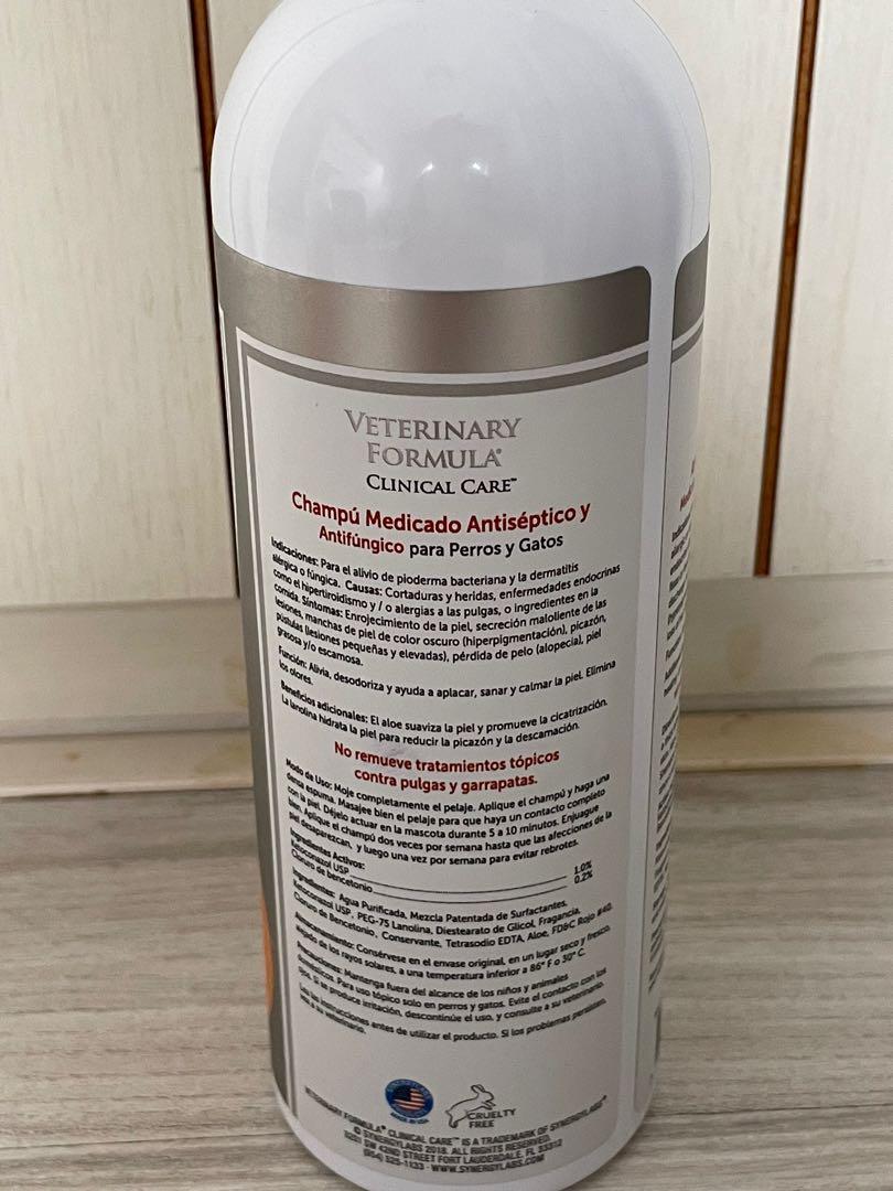 Veterinary Formula Antiseptic & Antifungal Medicated Shampoo, Pet